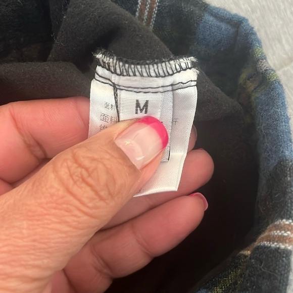 Britney J NWT McGregor Blue Tartan Check Pants. Size Medium - Picture 4 of 7